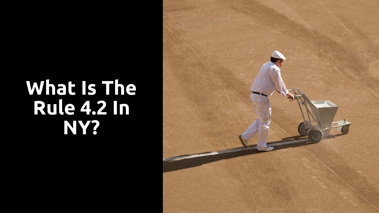 What is the rule 4.2 in NY?